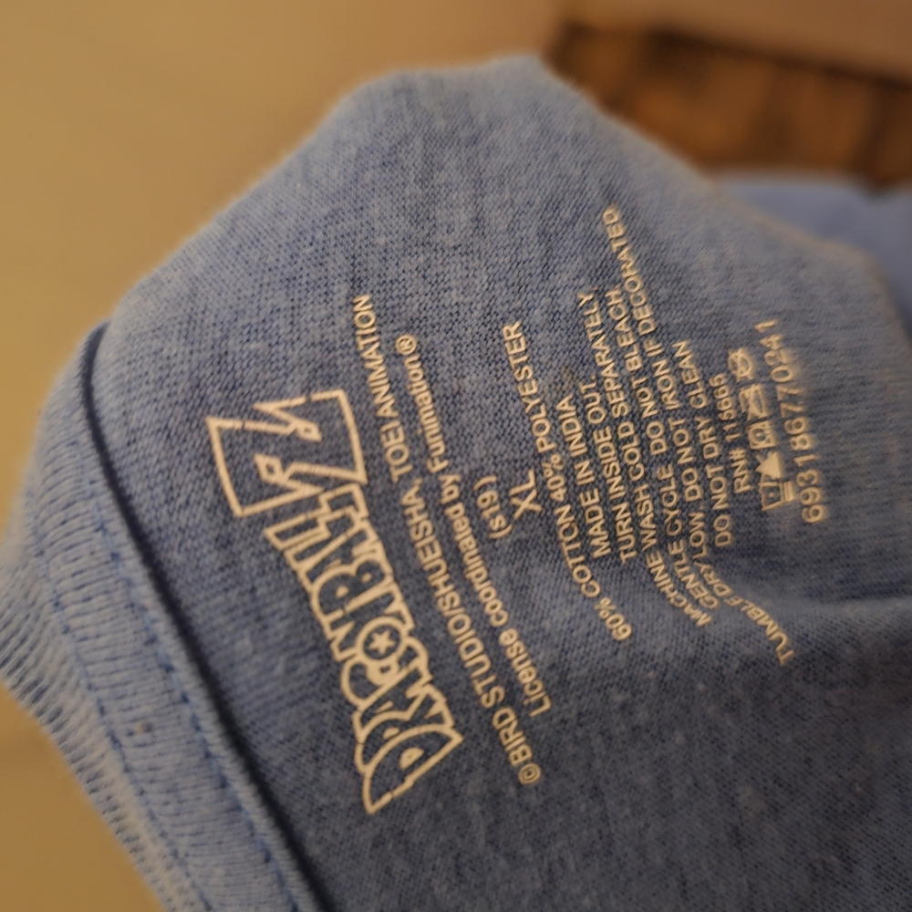 Dragon Ball Z Blue T-Shirt